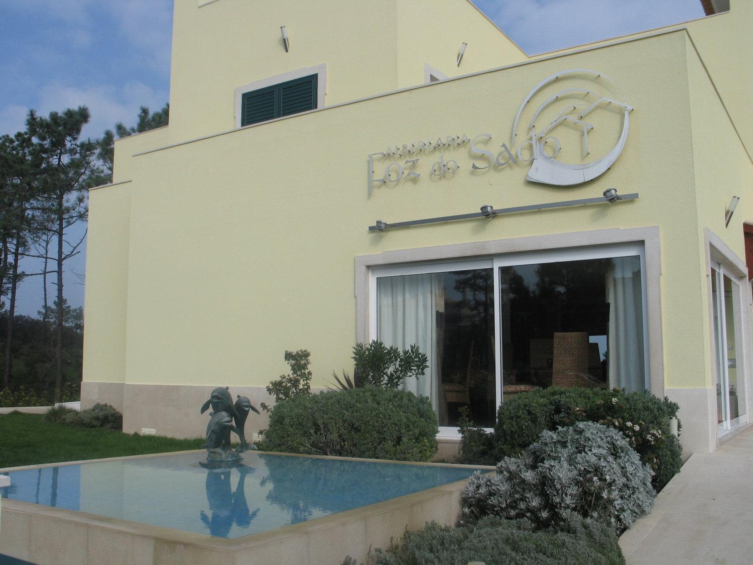 Hotel Soltroia - Foz Do Sado ภายนอก รูปภาพ